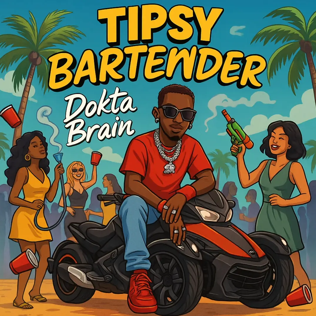 dokta-brain-tipsy-bartender-album-cover