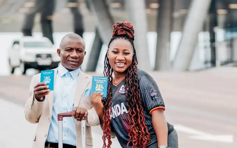 Joyous Chosen Becky takes Father Abroad for First Time