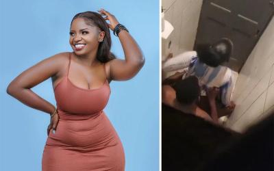 Video: Christine Nampeera Caught Having Sex in Public Toilet