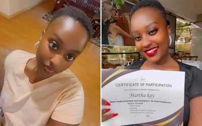 Socialite Martha Kay Completes Photography Course in Kenya