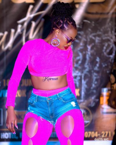 Sheebah at the New Victoria Club in Kireka by Gats mc Photography