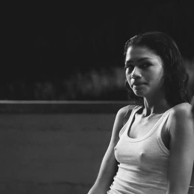 Zendaya Braless Scene from Malcolm & Marie