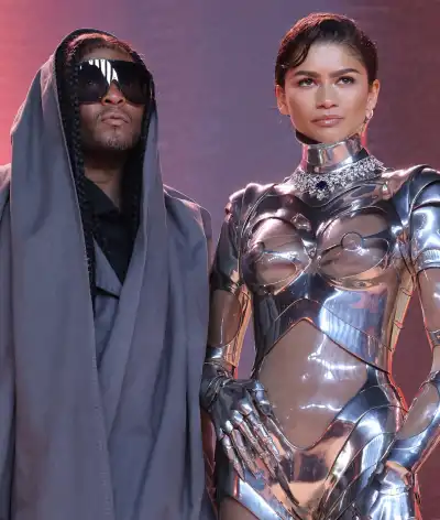 Zendaya in See-Through Robotic Outfit at Dune: Part Two Premiere