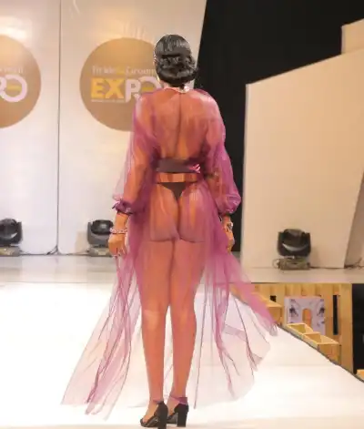 Doreen Kabareebe Exposes Boobs at Bride & Groom Expo 2022 Runway