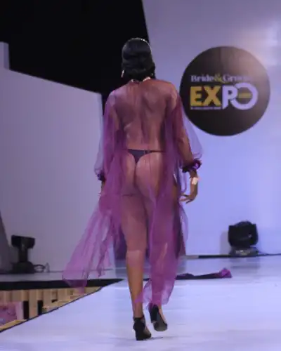 Doreen Kabareebe Exposes Boobs at Bride & Groom Expo 2022 Runway