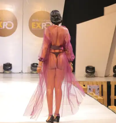 Doreen Kabareebe Exposes Boobs at Bride & Groom Expo 2022 Runway