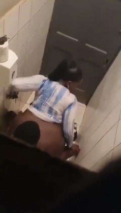 Christine Nampeera Captured on Video Having Sex in Public Toilet