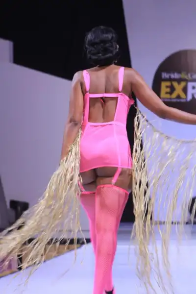 Doreen Kabareebe Exposes Boobs at Bride & Groom Expo 2022 Runway