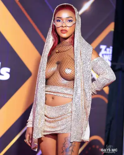 Jowy Landa Topless at Zzina Awards 2025