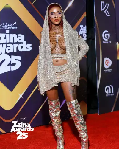 Jowy Landa Topless at Zzina Awards 2025