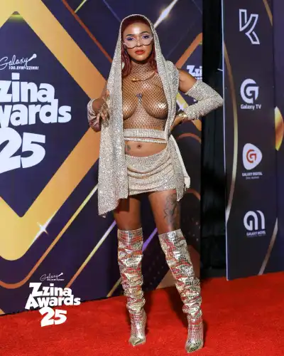 Jowy Landa Topless at Zzina Awards 2025