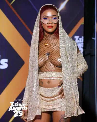 Jowy Landa Topless at Zzina Awards 2025