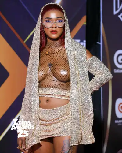 Jowy Landa Topless at Zzina Awards 2025